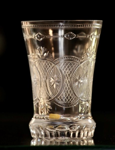 Antique store - glass from the 19th century